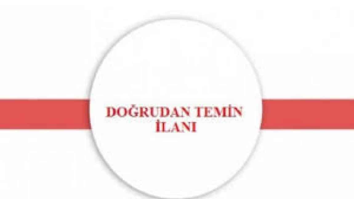 DOĞRUDAN TEMİN DUYURUSU (TEMİZLİK  MALZEMESİ  ALIMI)